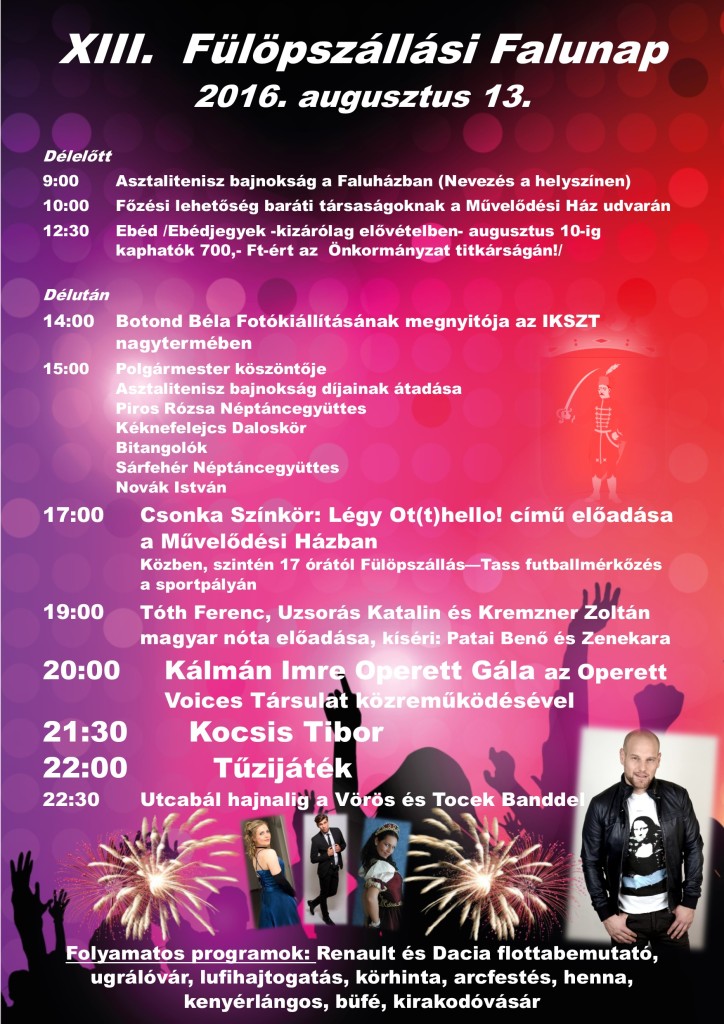 Falunap plakát 2016.
